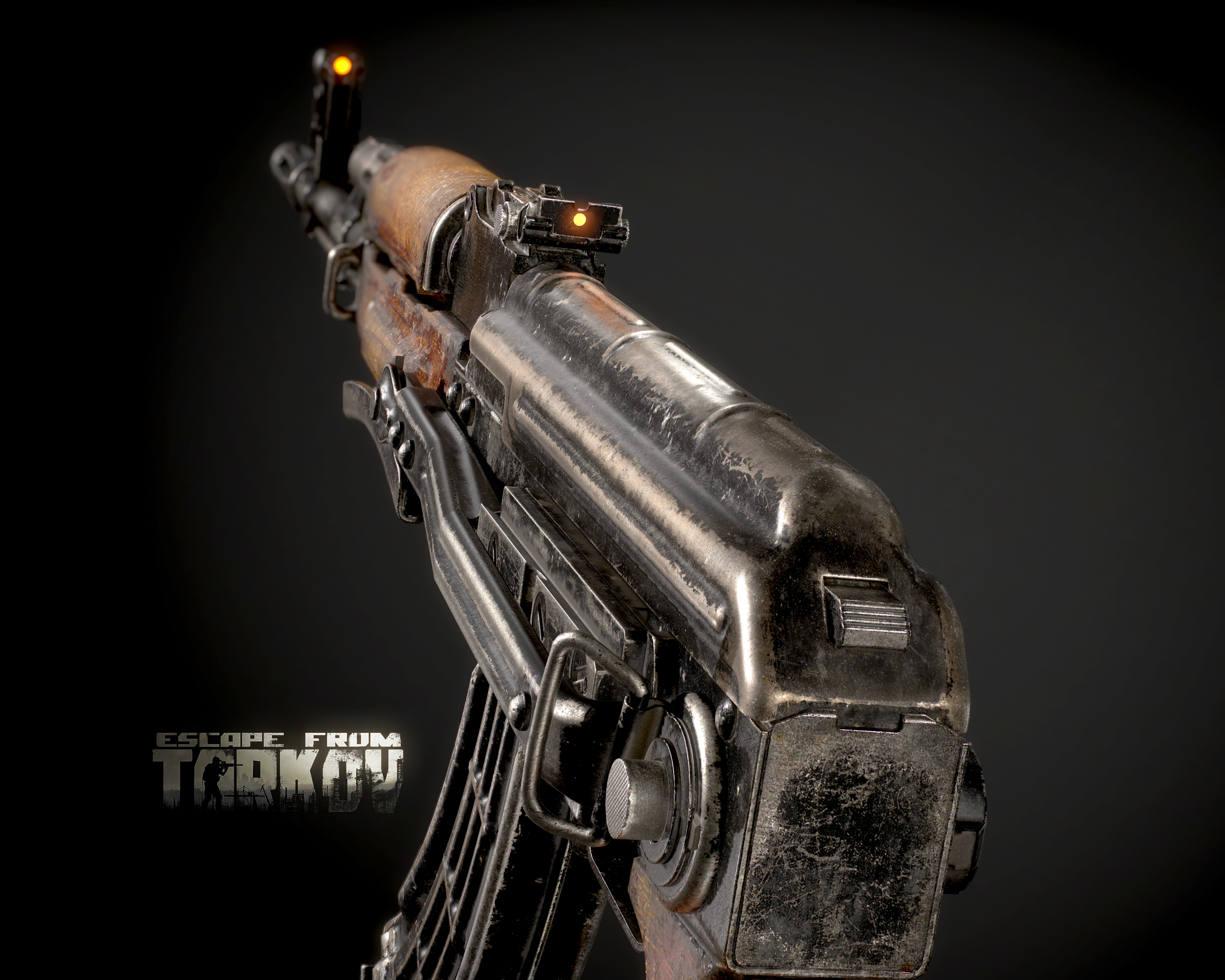 Escape from Tarkov AKM, AKMS, VPO-209, VPO-136 rifles plus AKMNS, AKMNSLP variants, and modding parts - 16
