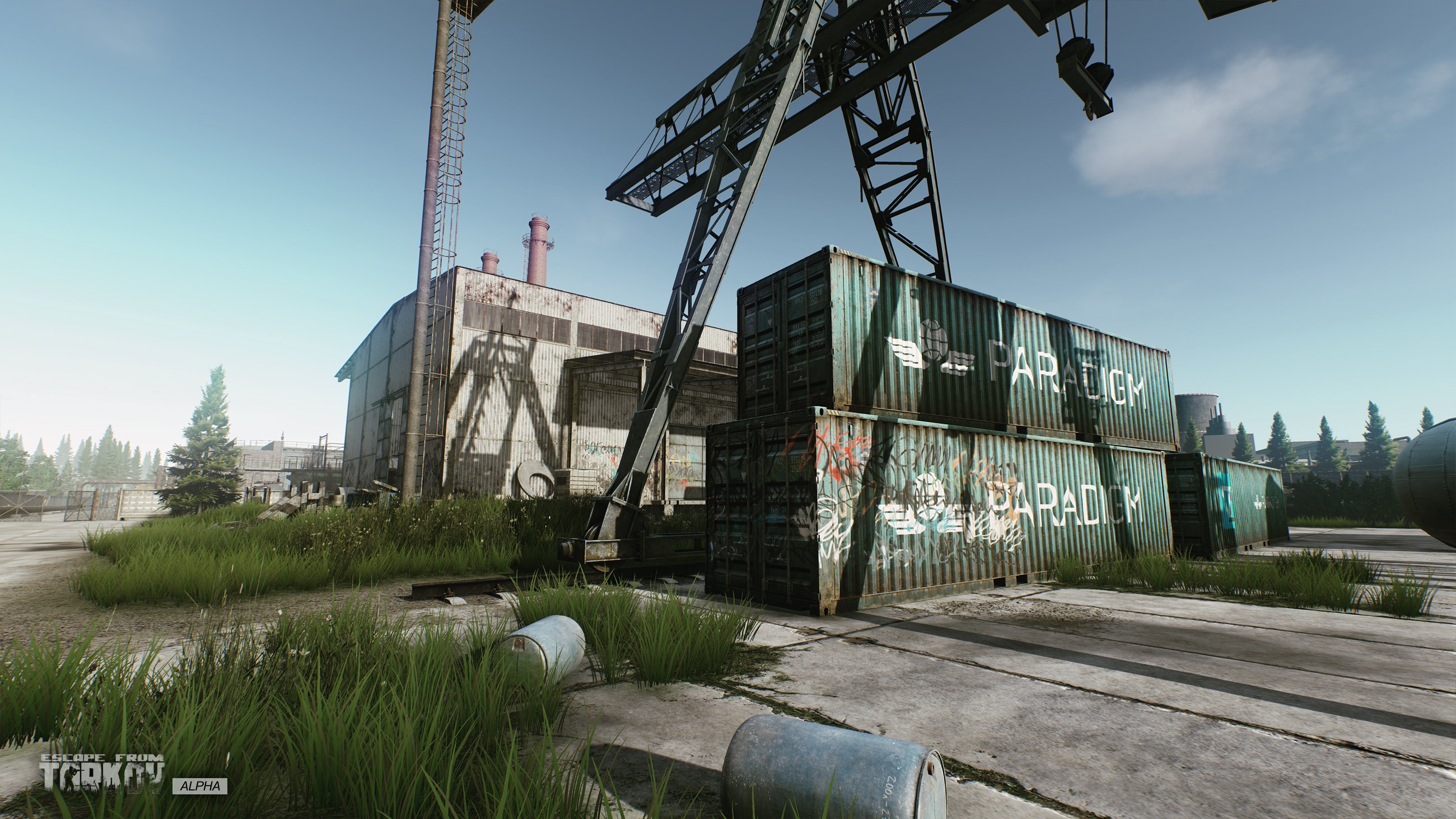Escape from Tarkov EFT-Alpha - Customs chemical plant warehouses - 1