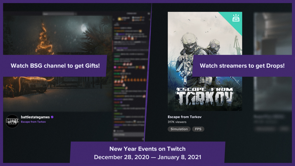 New Year Events on Twitch