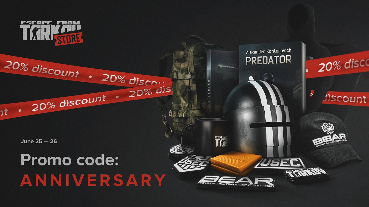 august 3-5 escape from tarkov sale