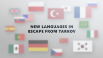 New languages in Escape from Tarkov
