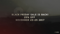 Black Friday Sale is BACK!